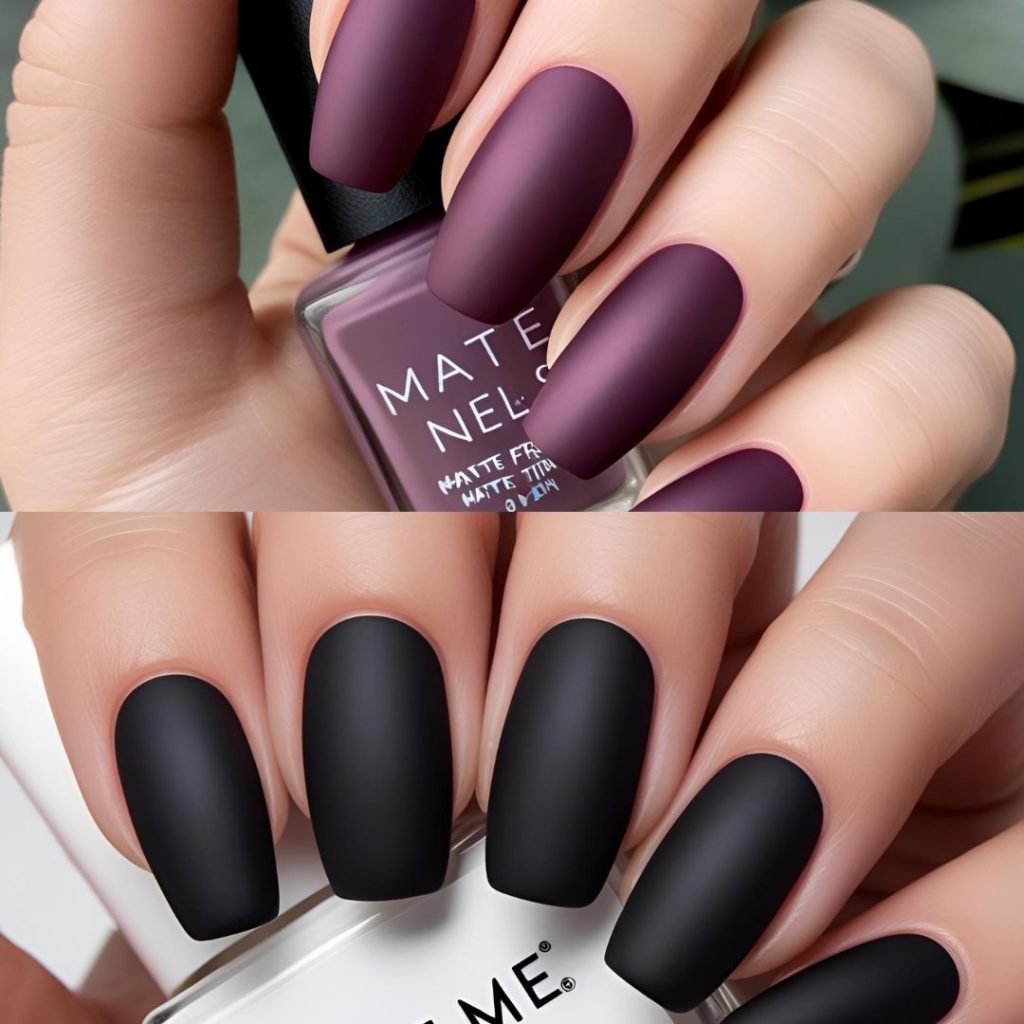 10. Matte French Tips