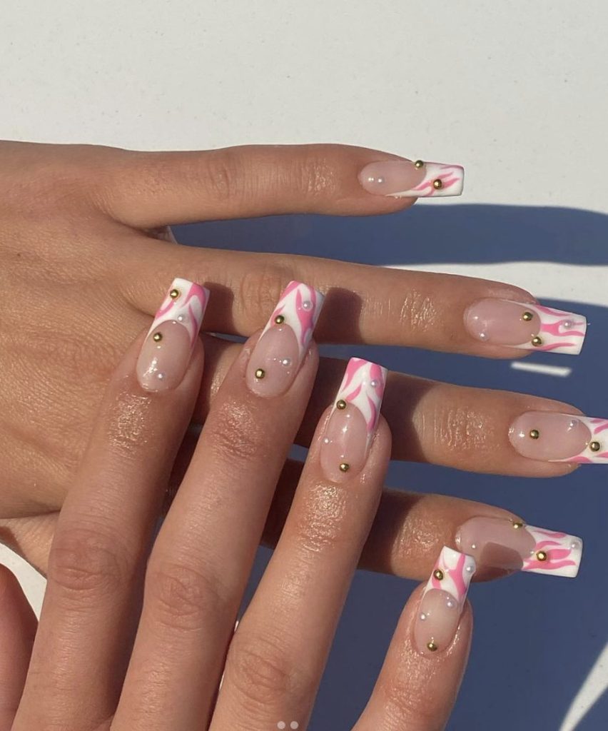 Pink Swirls